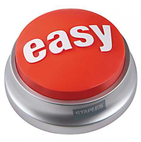 Staples Easy Button big